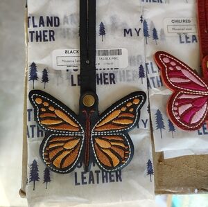 Portland Leather Monarca Butterfly Flair  - Black BNNU